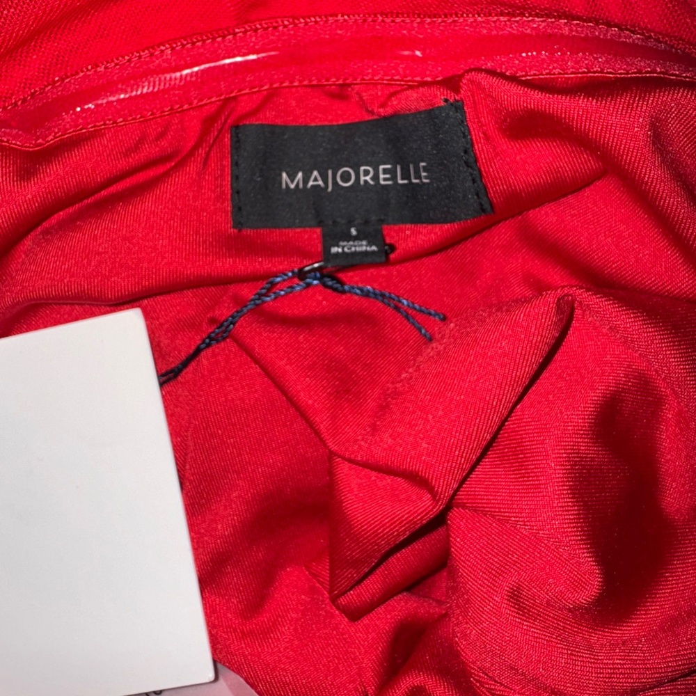 Red Off-Shoulder Top - Picture 3 of 4